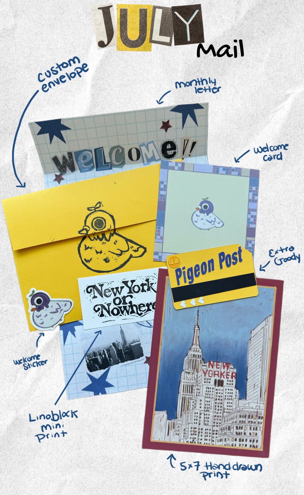 July Pigeon Post