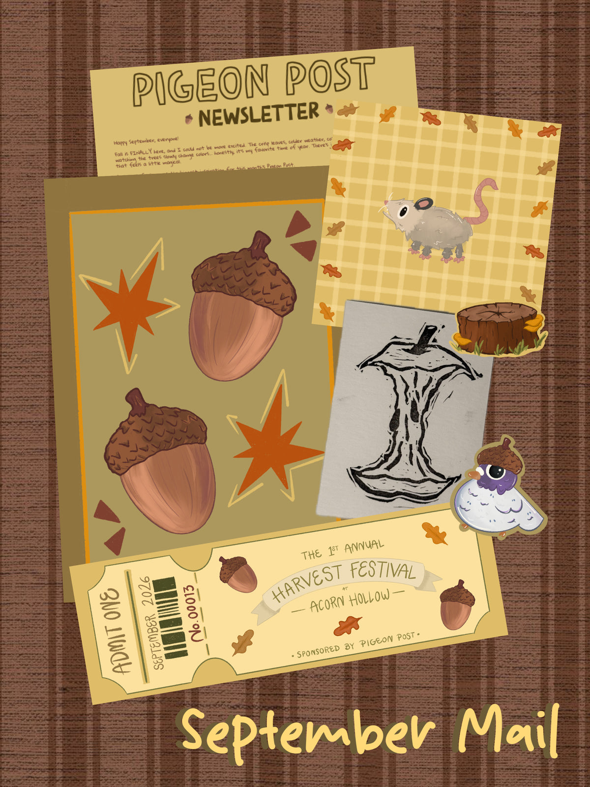 September Pigeon Post